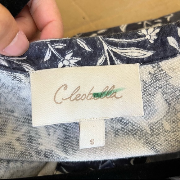 Cleobella Stella Lounge Jumpsuit - Navy Block Print - Picture 9 of 9